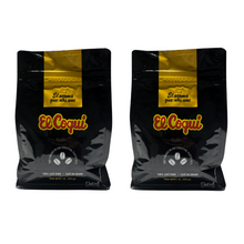 Load image into Gallery viewer, El Coqui Supremo Whole Beans 16 oz- Two Pack