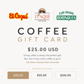 Coffee Gift Card