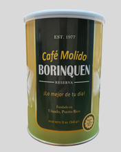 Load image into Gallery viewer, CAFE BORINQUEN RESERVA GROUND - THREE CANS
